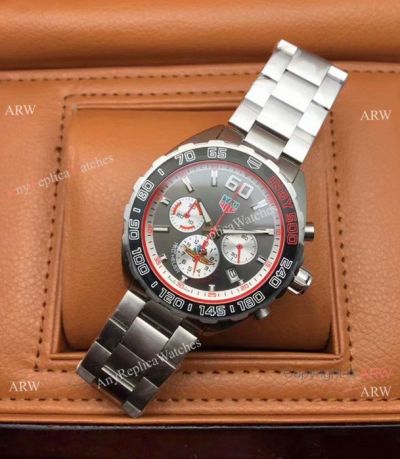 Fake Tag Heuer Formula 1 Indy 500 Chrono Watches Stainless Steel Gray